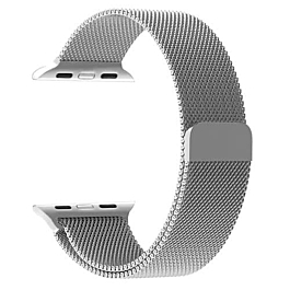 iWatch (38/40/41mm) Milanese Stainless Steel Band - SILVER