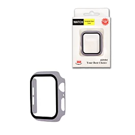 iWatch 40mm Hard PC Bumper Case with Tempered Glass - 7