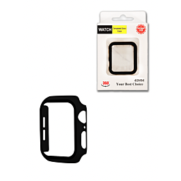 iWatch 40mm Hard PC Bumper Case with Tempered Glass - 1