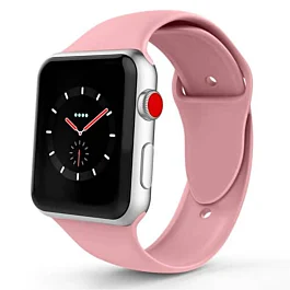 iWatch (42/44/45/49mm) Silicone Band - BRIGHT PINK