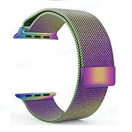 iWatch (42/44/45/49mm) Milanese Stainless Steel Band - MULTI COLOR