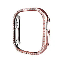 iWatch 49mm Stone PC Bumper Case - ROSE GOLD