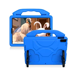 Hand - Held Stand Kids Case - BLUE for iPad Mini 1 / 2 / 3 / 4 / 5