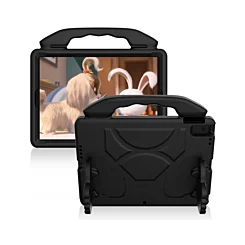 Hand - Held Stand Kids Case - BLACK for iPad Mini 1 / 2 / 3 / 4 / 5