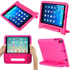 Handle Stand Shockproof Kids Case - HOT PINK for iPad Mini 1 / 2 / 3 / 4 / 5