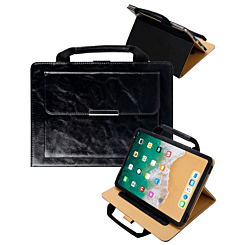 Smart Work Bag Style Case - BLACK for iPad Mini 1 / 2 / 3 / 4 / 5