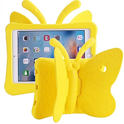 Butterfly Shockproof Kids Case - YELLOW for iPad Mini 1 / 2 / 3 / 4 / 5