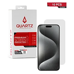 10 Pack Premium Tempered Glass 16,17,18 Pro Max
