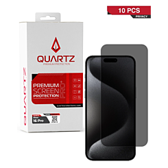 10 pack Privacy Tempered Glass for iPhone 16 Pro / 17 / 17 Pro