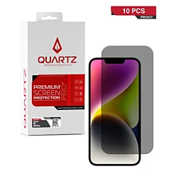 10 Pack Premium Privacy Tempered Glass for iPhone 15 /15 Pro