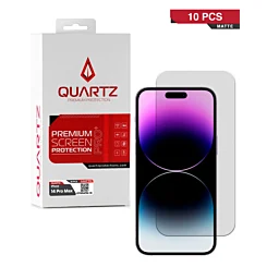 10 Pack Premium Matte Tempered Glass for iPhone 14 Pro Max