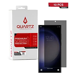 10 Pack Premium Privacy Tempered Glass for Galaxy S24 Ultra