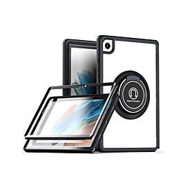 Hard Thin case with kickstand for iPad 7/8/9 Black