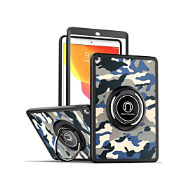 Hard Thin case with kickstand for iPad 7/8/9 Camo
