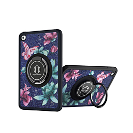 Hard Thin case with kickstand for iPad 7/8/9 Floral