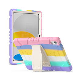 Heavy Duty Case for iPad 10/11 Rainbow