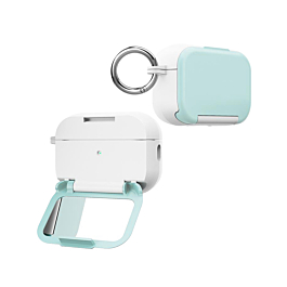 Mirror Stand Holder Case - Blue for Airpods Pro 2nd Gen