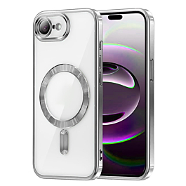 Shiny MagSafe Case For SE/8 Silver
