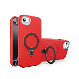Heavy MagSafe kickstand case For SE/8 Red