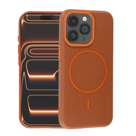 Leather Case for 13 Pro - Orange