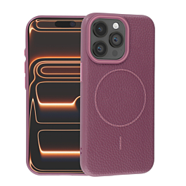 Leather Case for 13 Pro - Purple