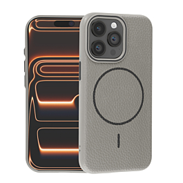 Leather Case for 13 Pro - Gray
