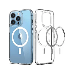 Wireless charging clear Case for 13 Pro Max - Clear