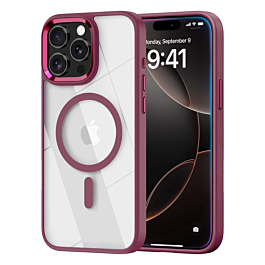 Gloss Finish MagSafe Case for 13 Pro Max - Maroon