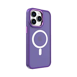 Matte Finish MagSafe Case for 13 Pro Max - Purple