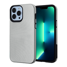 Shockproof Case for 13 Pro Max - Silver
