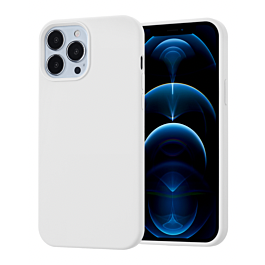 Silicone Case for 13 Pro Max - White