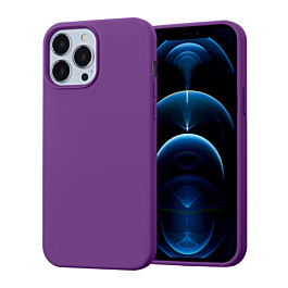 Silicone Case for 13 Pro Max - Purple