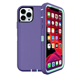 Rugged MagSafe Kickstand Case for 13 Pro Max - Purple