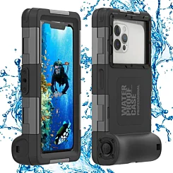 15 Meter Diving Case for 13 Pro Max - Black