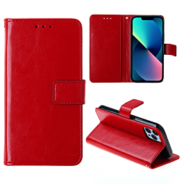 Wallet Case for 13 Pro Max - Red