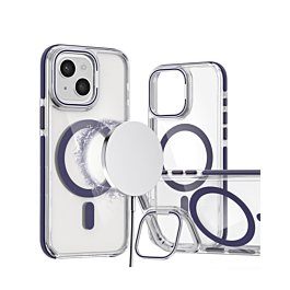 Gloss Camera  Kickstand Case for 14 Plus / 15 Plus- Purple
