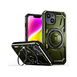 Rugged Stand Case for 14 Plus / 15 Plus Green