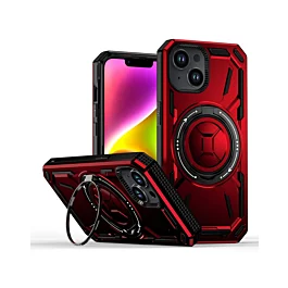 Rugged Stand Case for 14 Plus / 15 Plus Red