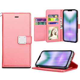 Wallet Case for 14 Plus / 15 Plus Pink