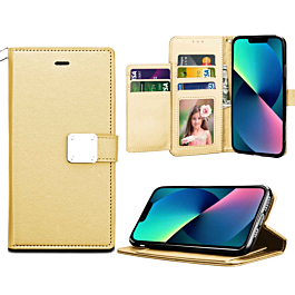 Wallet Case for 14 Plus / 15 Plus Gold