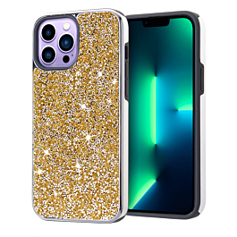 Glitter Case for 14 Pro- Gold
