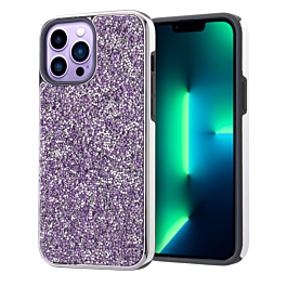 Glitter Case for 14 Pro- Purple