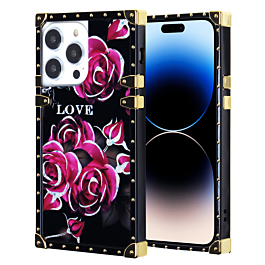 Floral Square Case for 14 Pro- 2
