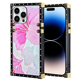 Floral Square Case for 14 Pro- 3