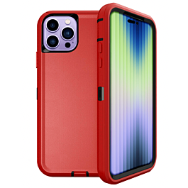 Defender Case for 14 Pro- Red