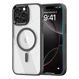 Gloss Case with MagSafe  for 14 Pro Max- Black