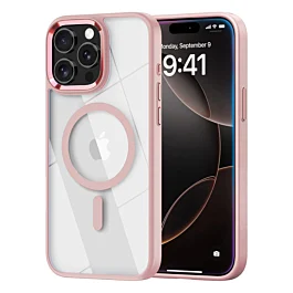 Gloss Case with MagSafe  for 14 Pro Max- Pink