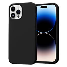 Silicone Case for 14 Pro Max- Black