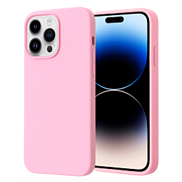 Silicone Case for 14 Pro Max- Pink
