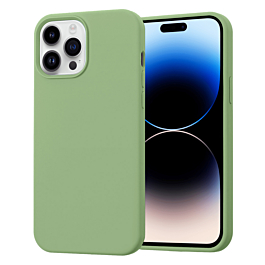 Silicone Case for 14 Pro Max- Green